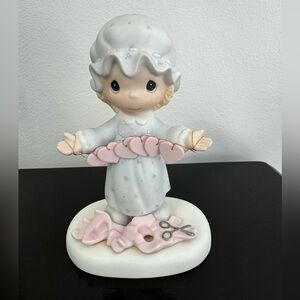 Precious Moments “You Have Touched So Many Hearts” Ceramic Figurine 1983  E-2821